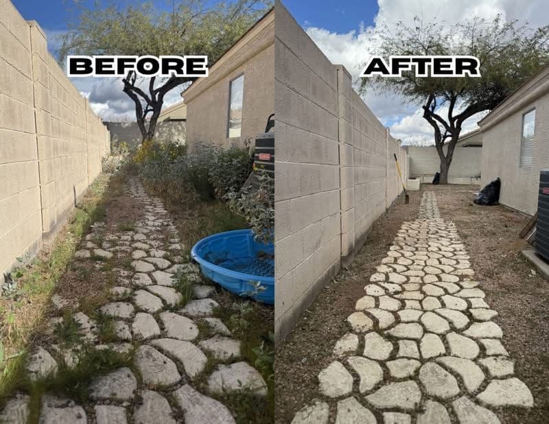 Project Backyard Makeover with Paver Installation image