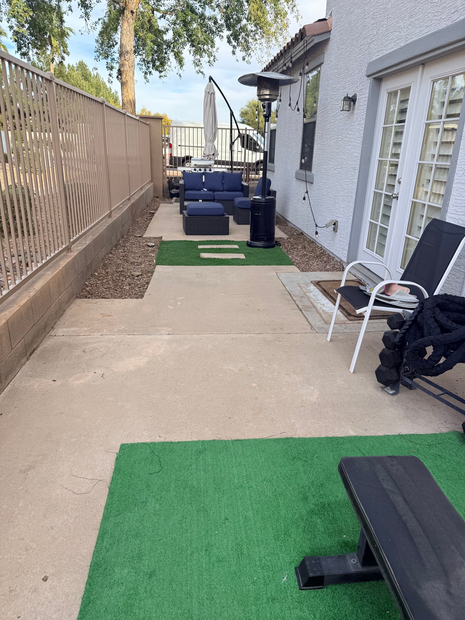 Gallery photos for Backyard Clean-Up and Turf Installation: Image #2