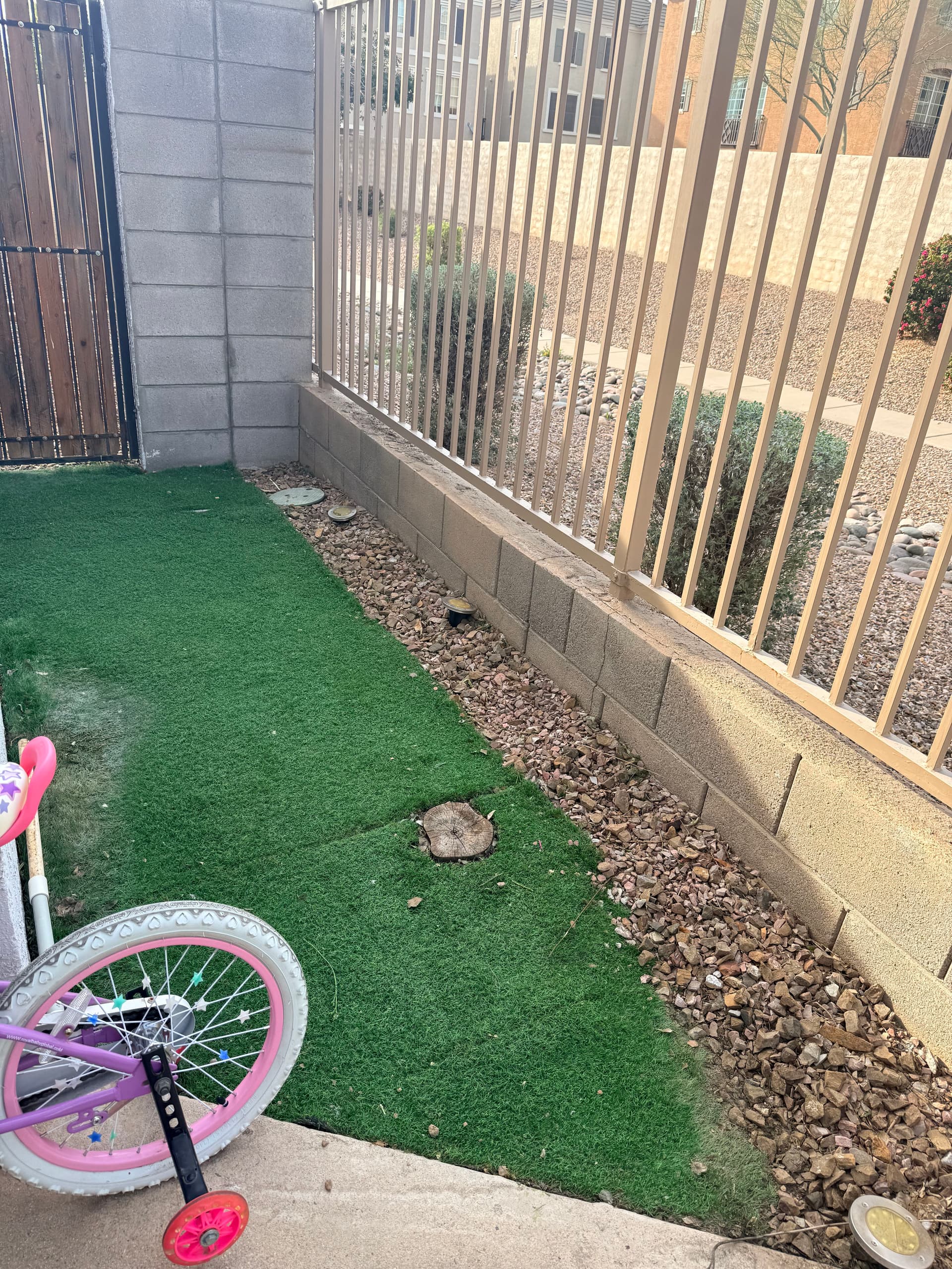 Gallery photos for Backyard Clean-Up and Turf Installation: Image #3